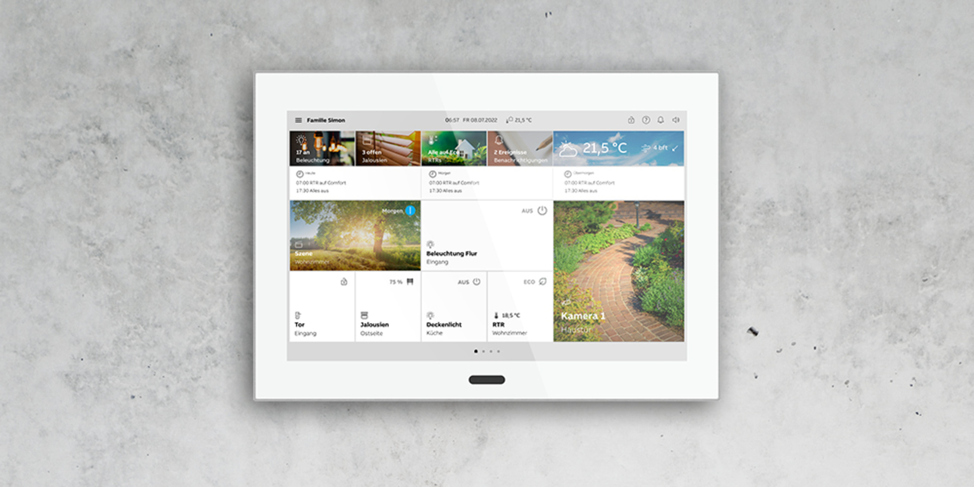 Busch-SmartTouch 10“ bei Wendl Elektrotechnik in Weißenburg